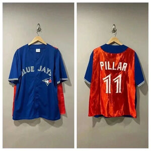 Toronto Blue  Jays Kevin Pillar Superman Stadium Giveaway MLB Jersey - Rare